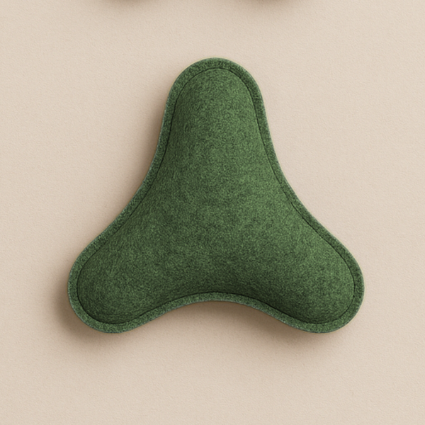 Tail Squad Eco-Friendly Tri-Chew Toy (Green) - TAIL SQUAD