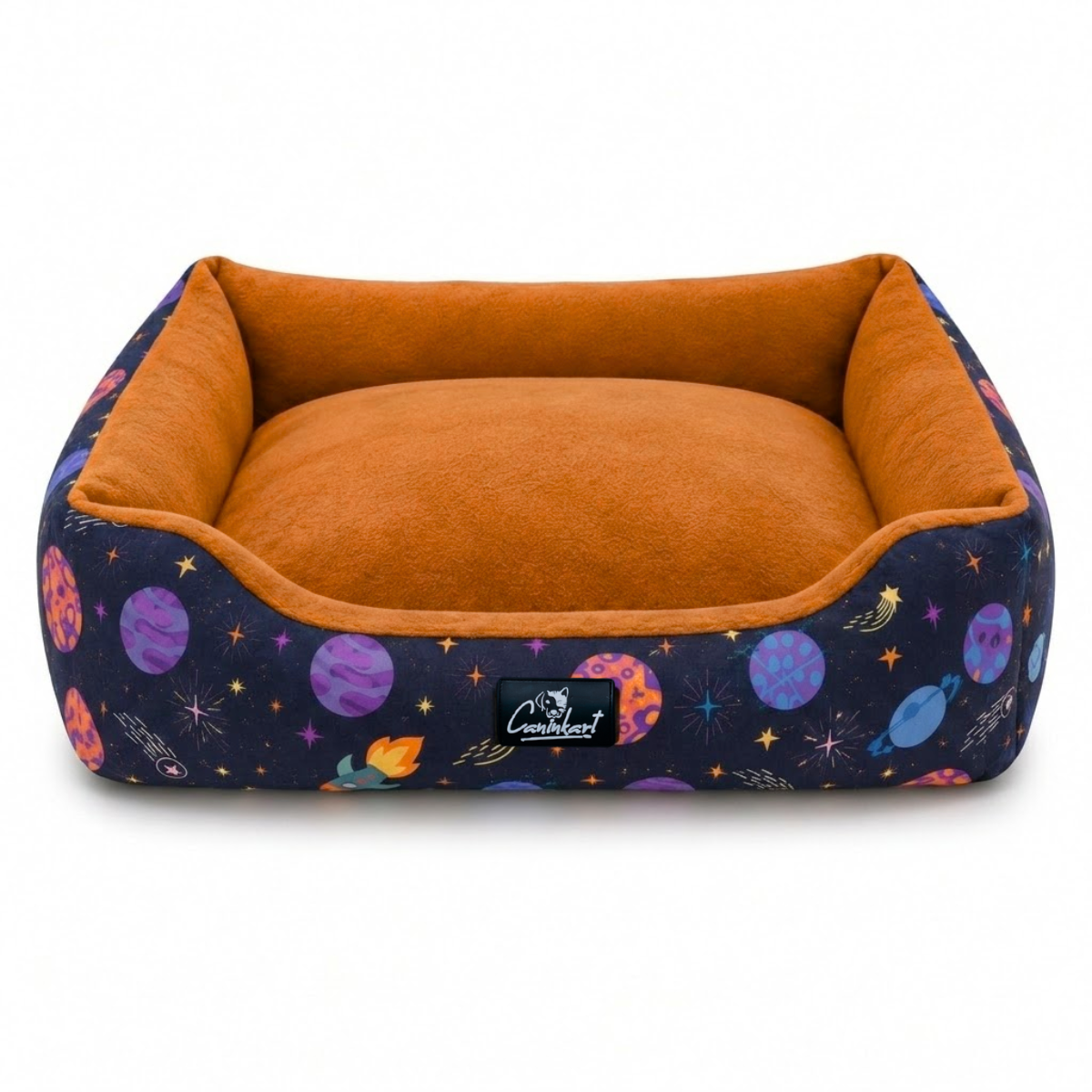 CK Washable Printed Lounger Dog Bed