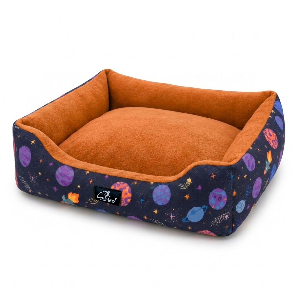 CK Washable Printed Lounger Dog Bed