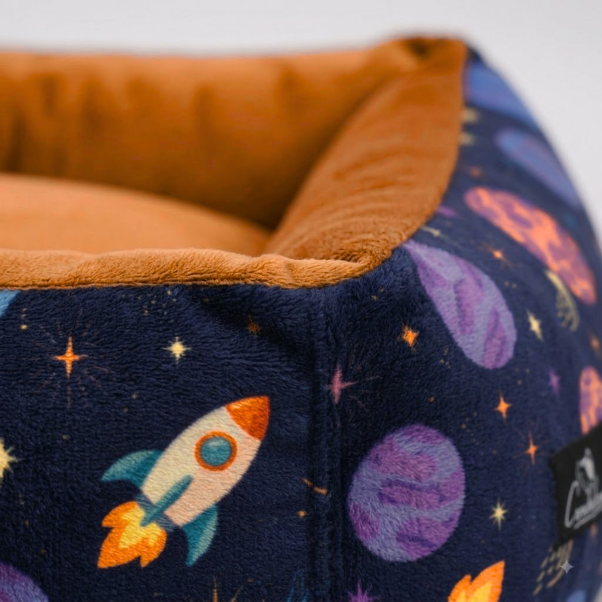 CK Washable Printed Lounger Dog Bed
