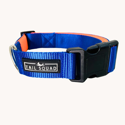 Tail Squad Dog Collar- Blue