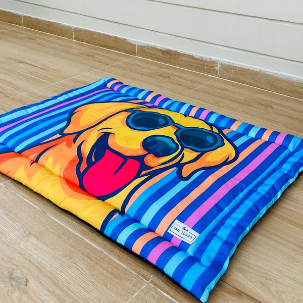 Tail Squad Washable Printed Mat for Dogs - Pop Art