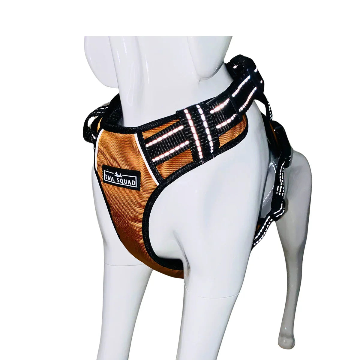 Tail Squad Adjustable Dog Full Body Harness (RUST) - TAIL SQUAD
