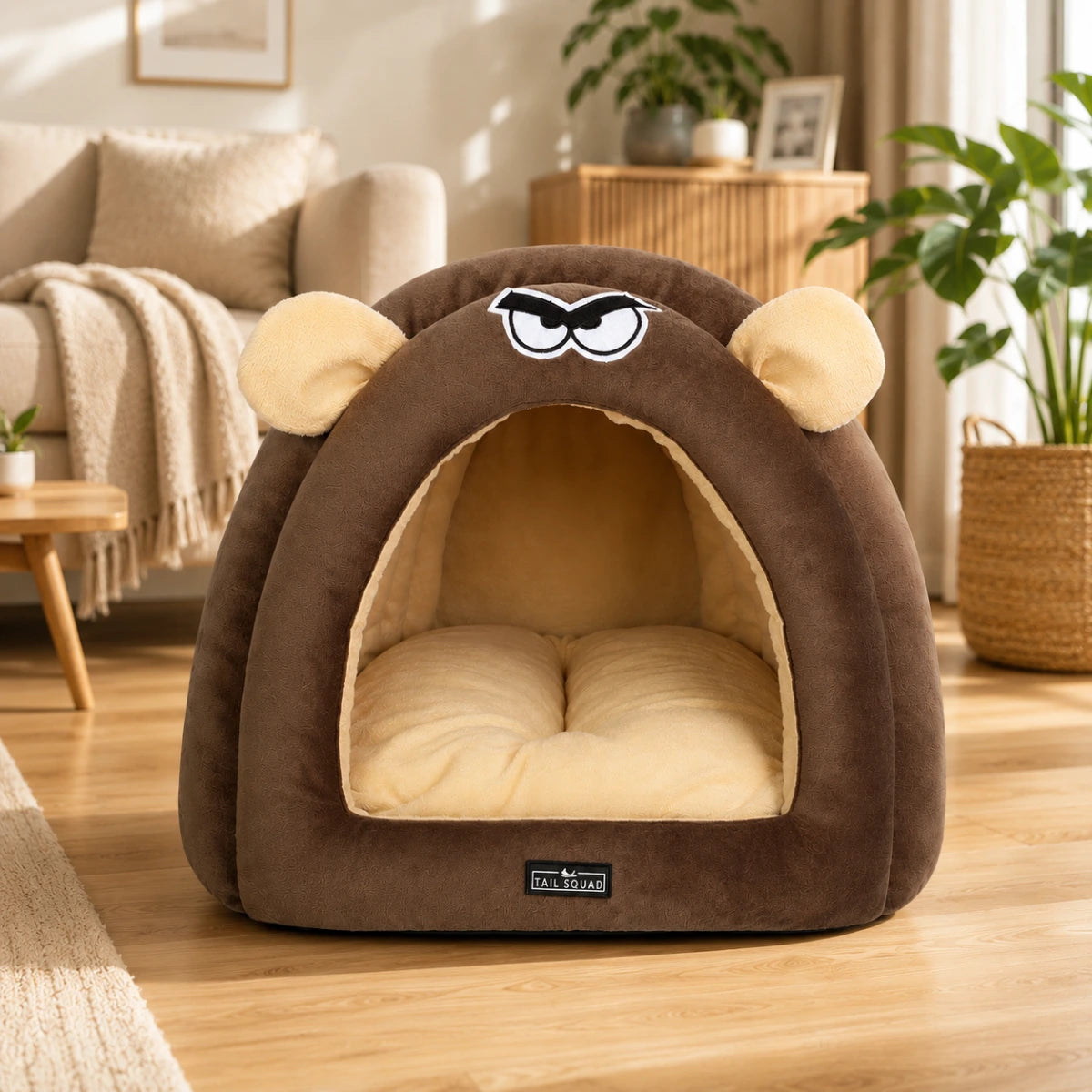 Tail Squad Caterpillar Pet House for Dogs & Cats