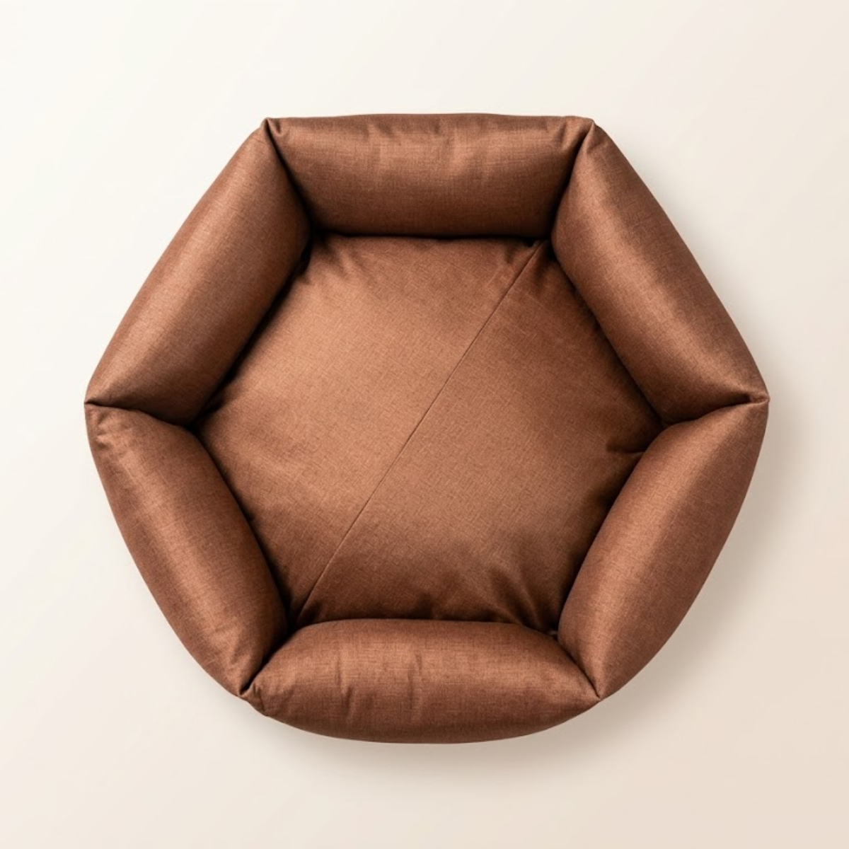 Tail Squad Washable Pawtagon Dog Bed - Chocolate