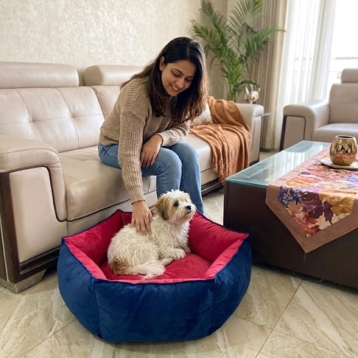 Tail Squad Reversible Summer Bed For Cats and Small Dogs- Small