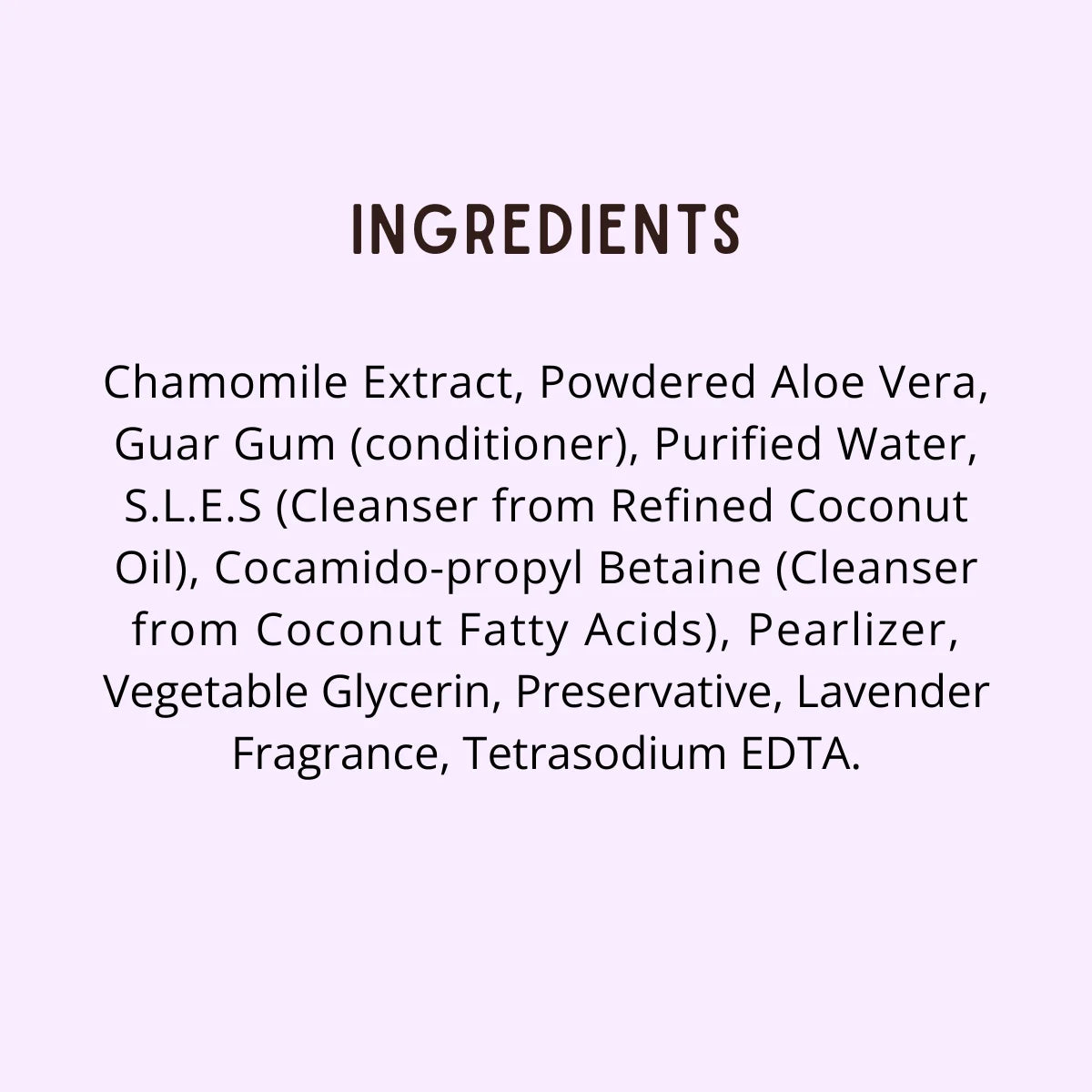 Ingredients overview of 5-in-1 dog shampoo for complete coat nourishment.