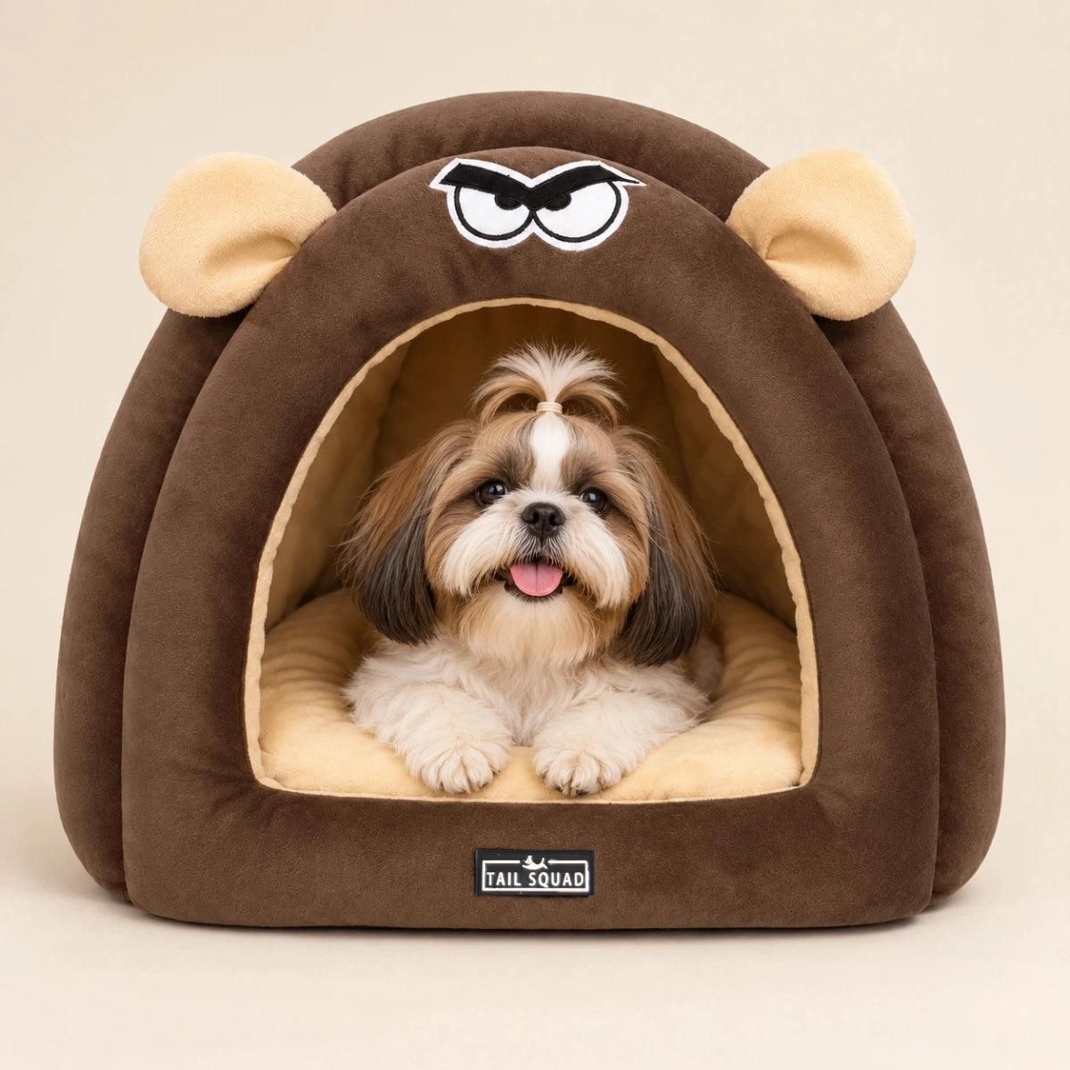 Tail Squad Caterpillar-Shaped Bed for Dogs