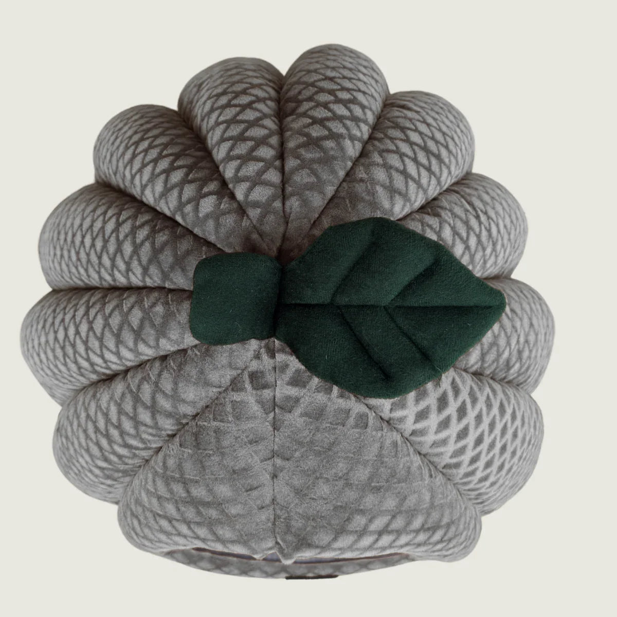 Tail Squad Premium Soft Pumpkin-Shaped Cat Hut (Grey) - TAIL SQUAD