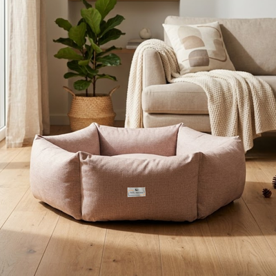 Tail Squad Washable Pawtagon Dog Bed - Grey