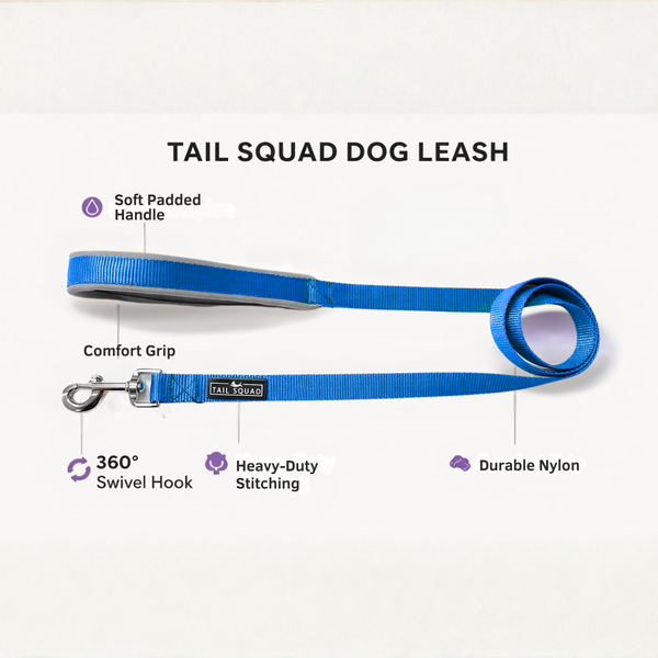 Tail Squad Dog Leash - Padded Handle
