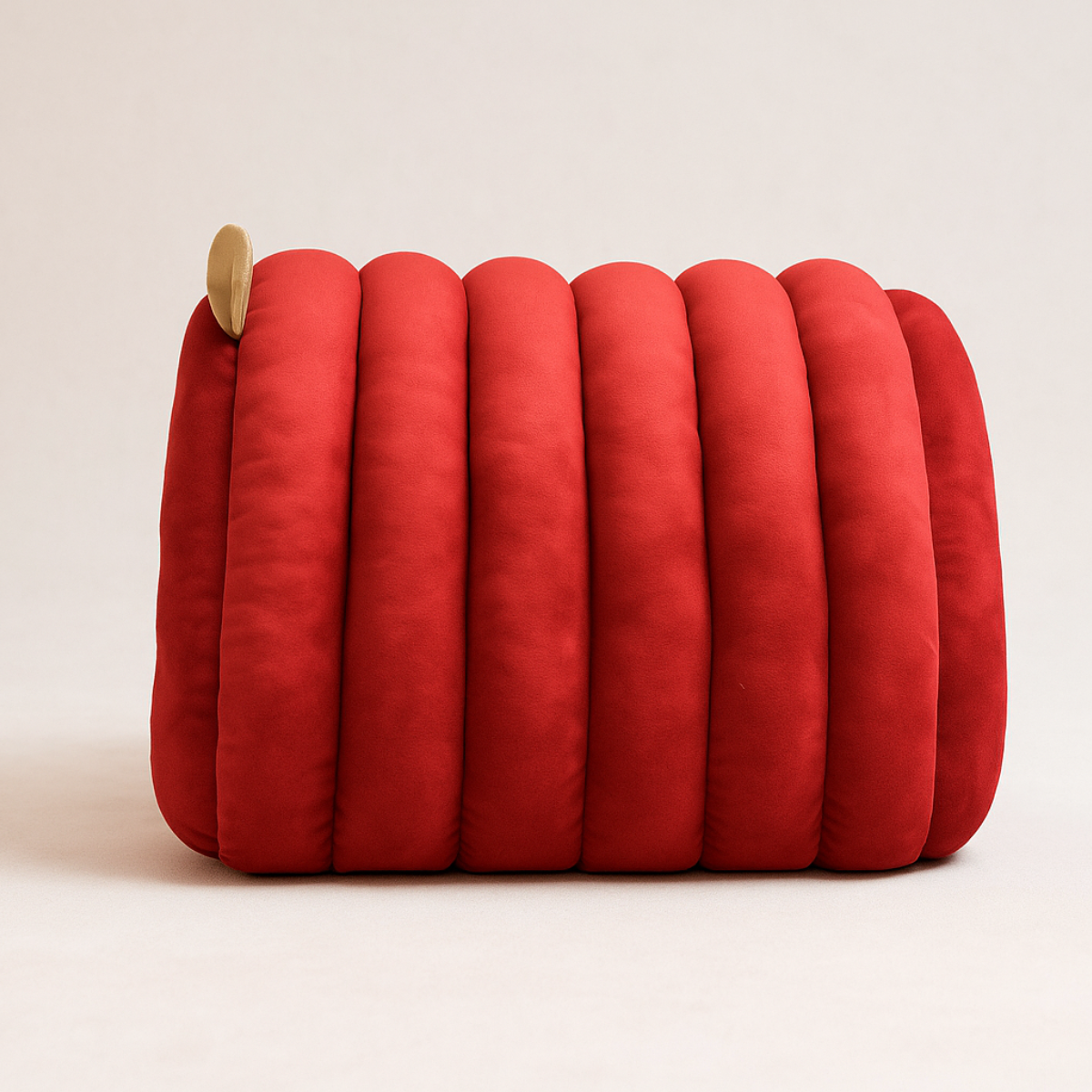 Tail Squad Caterpillar Hut for Dogs (Raspberry Red) - TAIL SQUAD