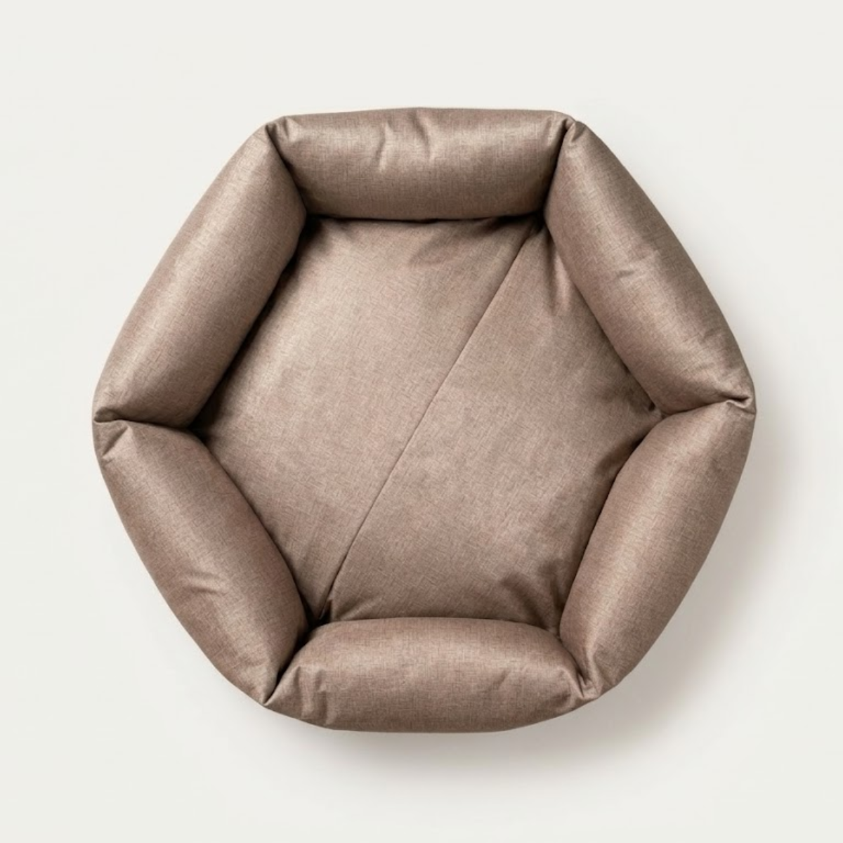 Tail Squad Washable Pawtagon Dog Bed - Beige