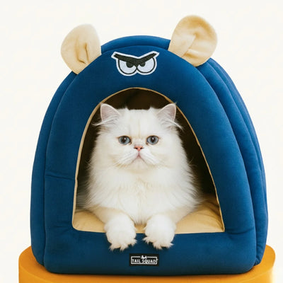 Tail Squad Caterpillar Cat House and Bed for Cats