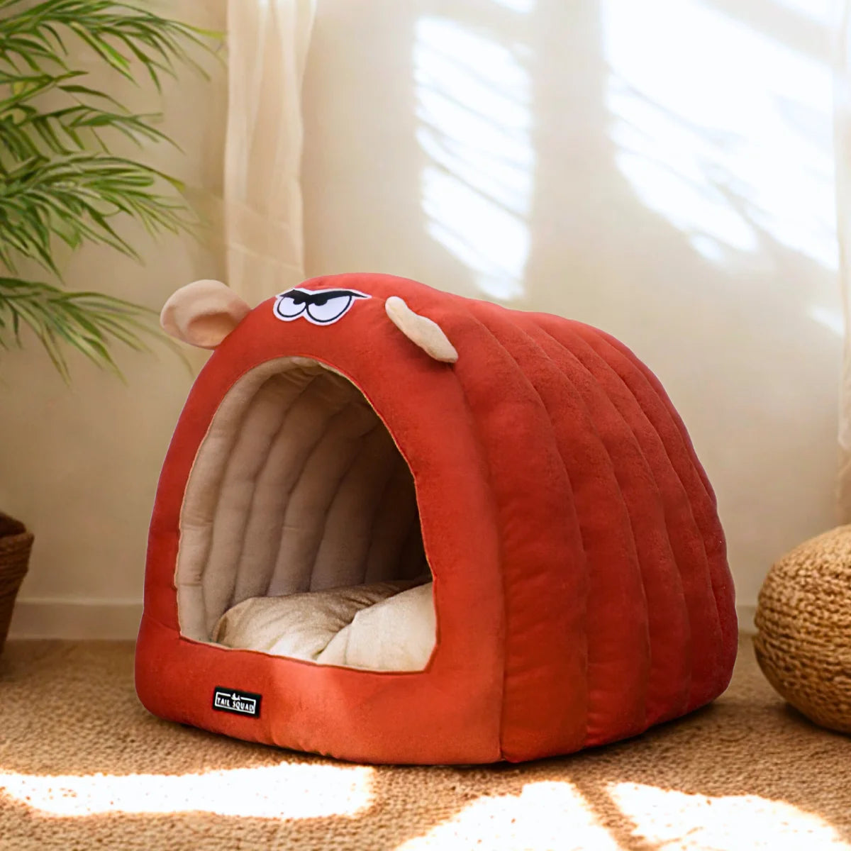 Tail Squad Caterpillar Hut for Dogs and Cats