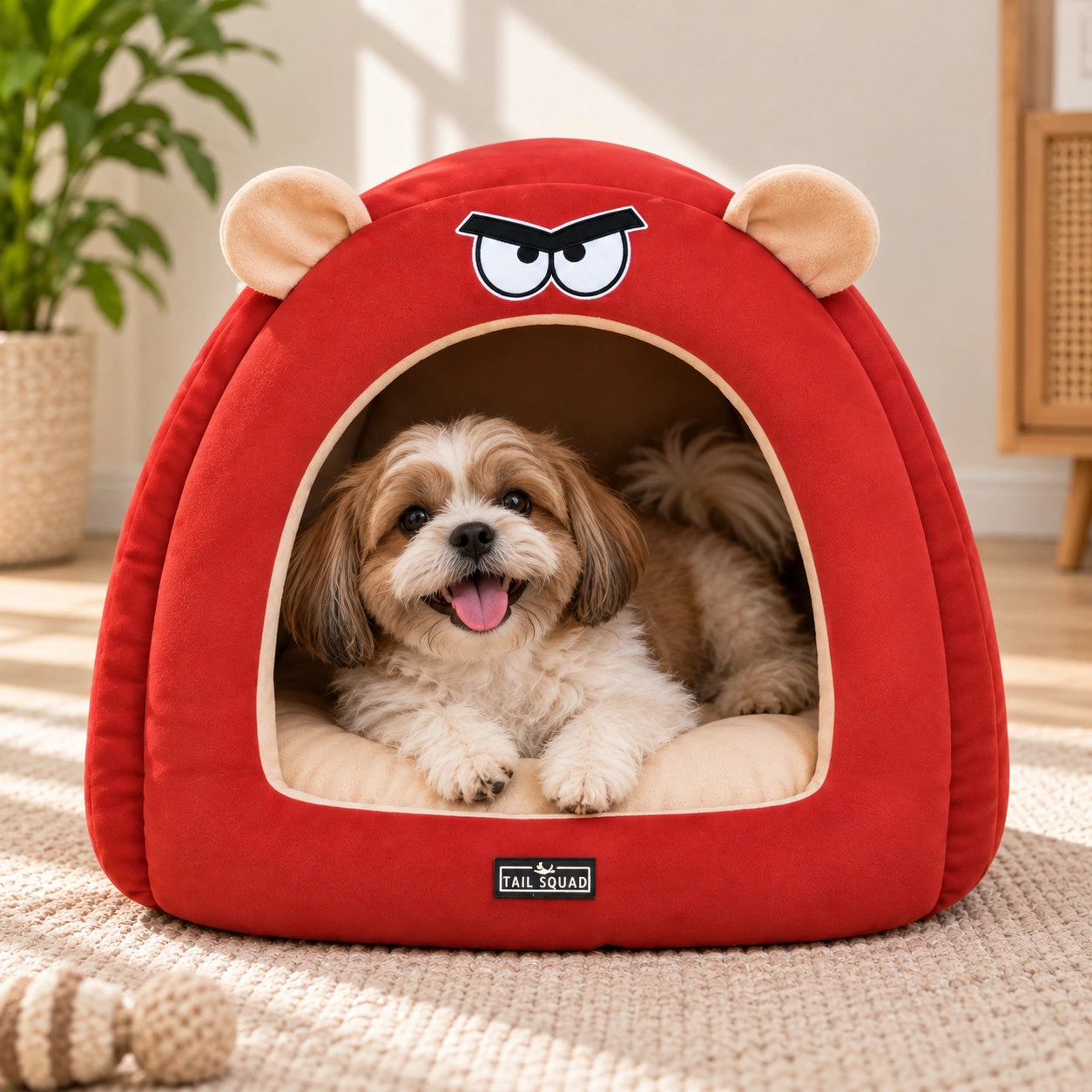 Tail Squad Caterpillar-Shaped Bed for Dogs