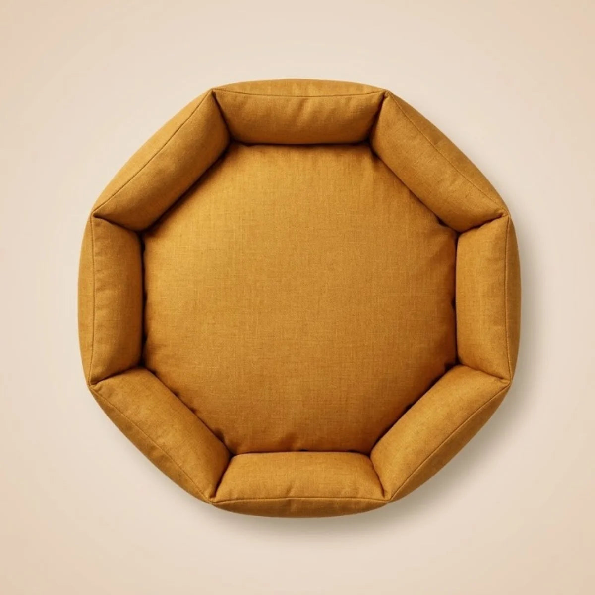 Cozy bolster dog bed for naps

