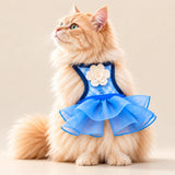 Flip Flap Cat Harness with Leash (Design May Vary)