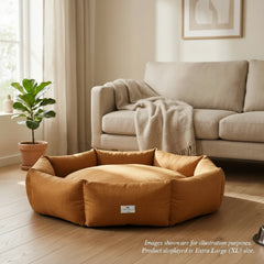Tail Squad Comfortable Bolster Dog Bed
