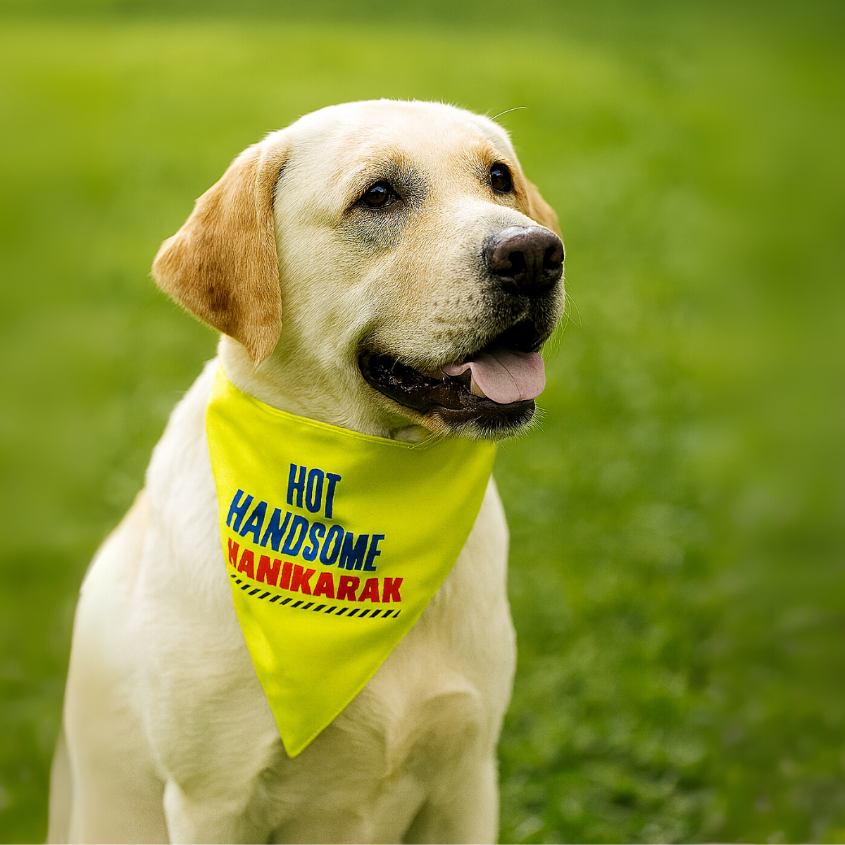 Tail Squad Bandana for Dogs and Cats- Hot Handsome Hanikarak - TAIL SQUAD