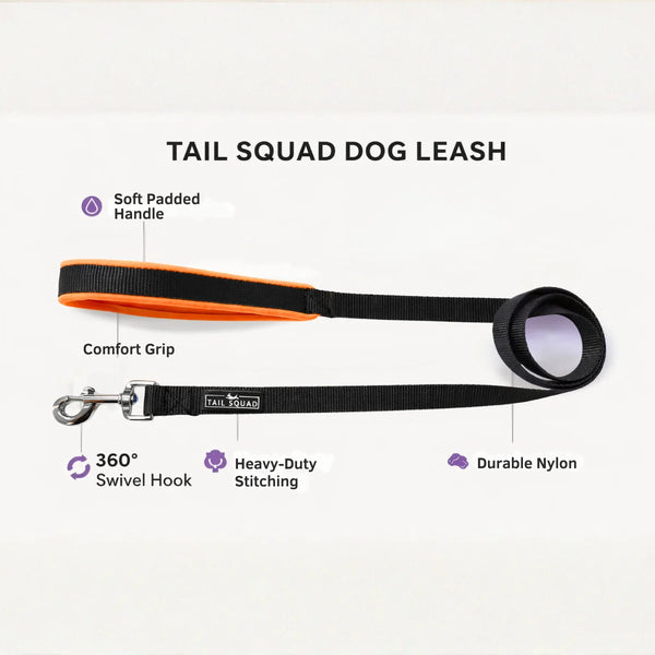 Tail Squad Dog Leash - Padded Handle