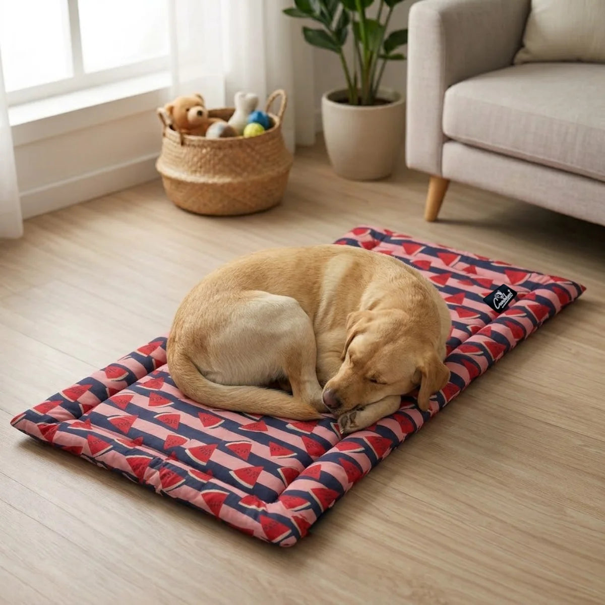 tail quad dog mat