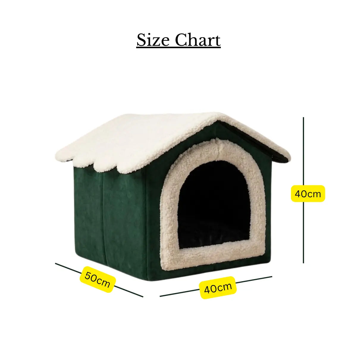 Tail Squad Foldable Cat Bed- For Kittens & Adult Cats