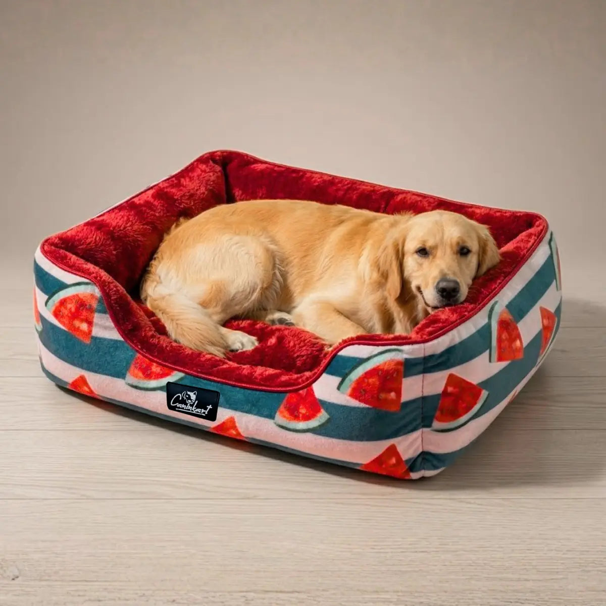 printed lounger large dog beds