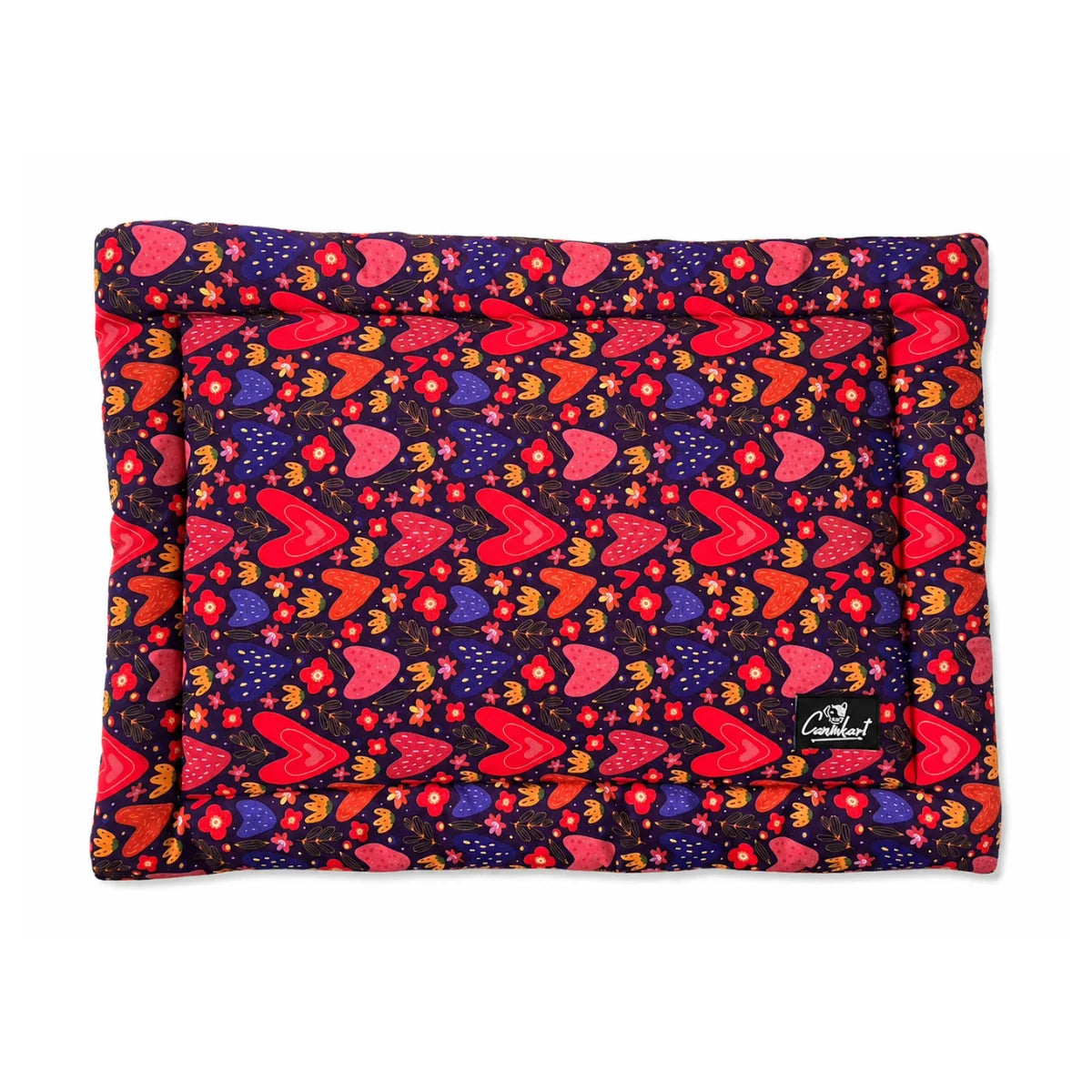 printed washable dog mat