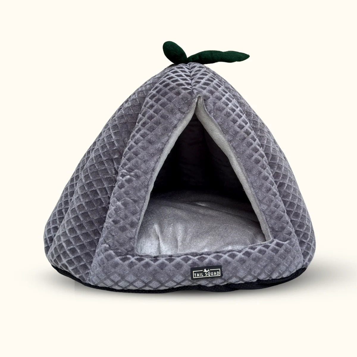 Tail Squad Premium Cozy Pumpkin-Shaped Cat Hut