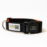 Tail Squad Smart QR Code Padded Dog Collar