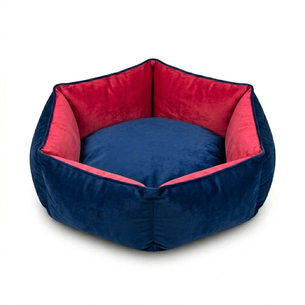 Tail Squad Reversible Summer Bed Small featuring lightweight washable fabric reversible design and breathable comfort for pets
