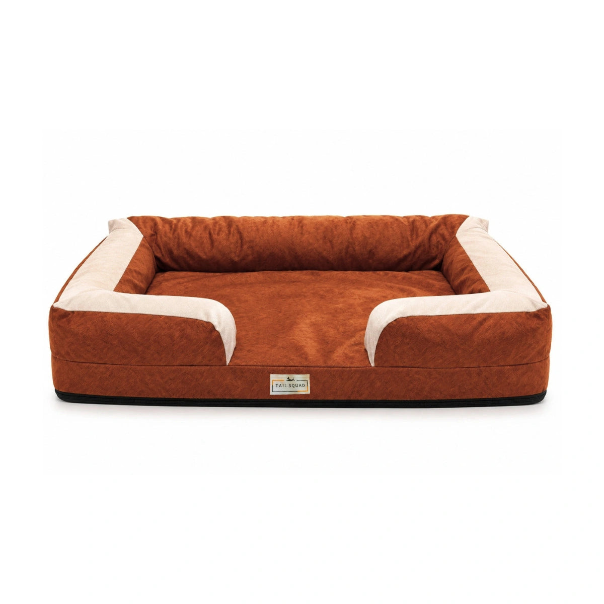 tail squad large orthopedic dog bed