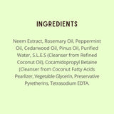 Active ingredients in anti tick and flea dog shampoo for complete pet hygiene support.