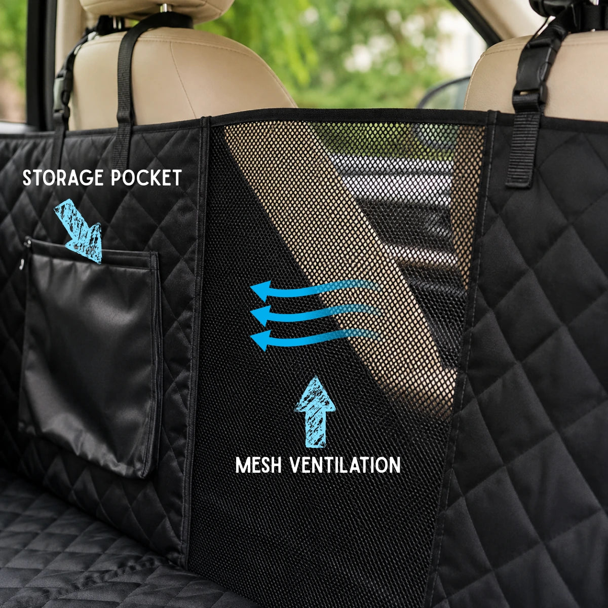 ventilation dog car seat